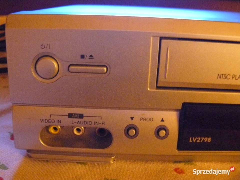 Magnetowid LG kaseta pilot przewód zasilający lubuskie sprzedam