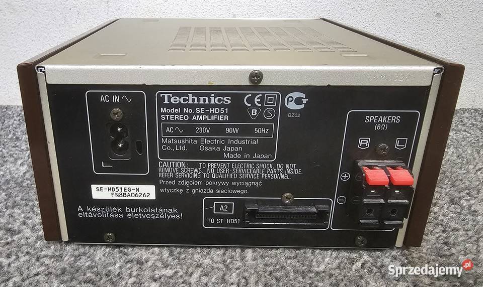 Wzmacniacz stereo Technics SEHD51 sprawny Kraków
