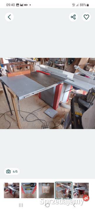 Sprzedam piłe formatową Holzmann TS315VF 2000 śląskie Bielsko-Biała