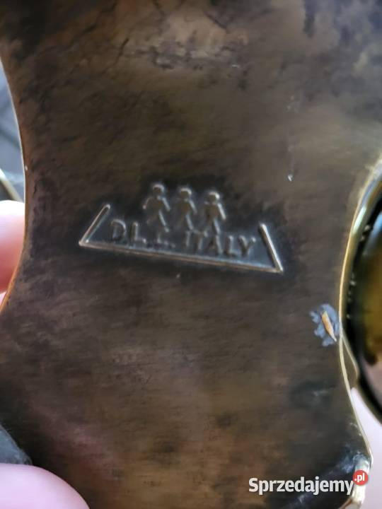 Mosiężna waga szalkowa włoska Rybnik