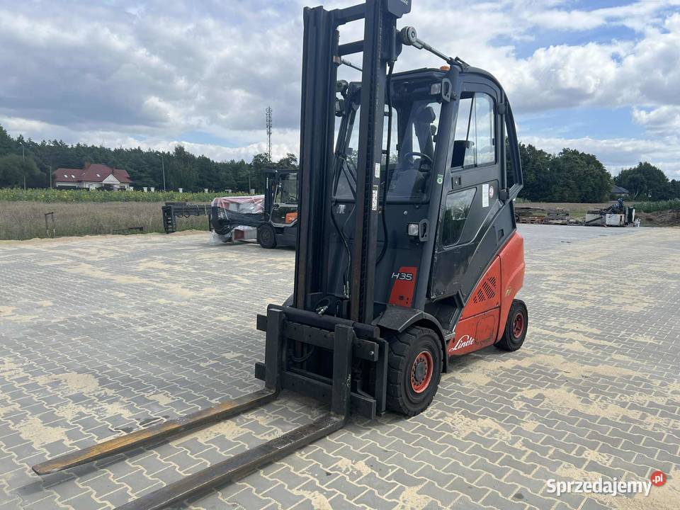Wózek widłowy LINDE H35T Ważne UDT łódzkie Bratoszewice