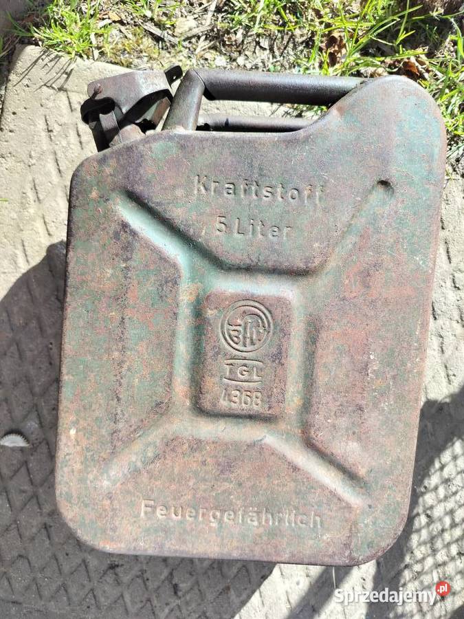 STARY NIEMIECKI KANISTER 5 L sprzedam