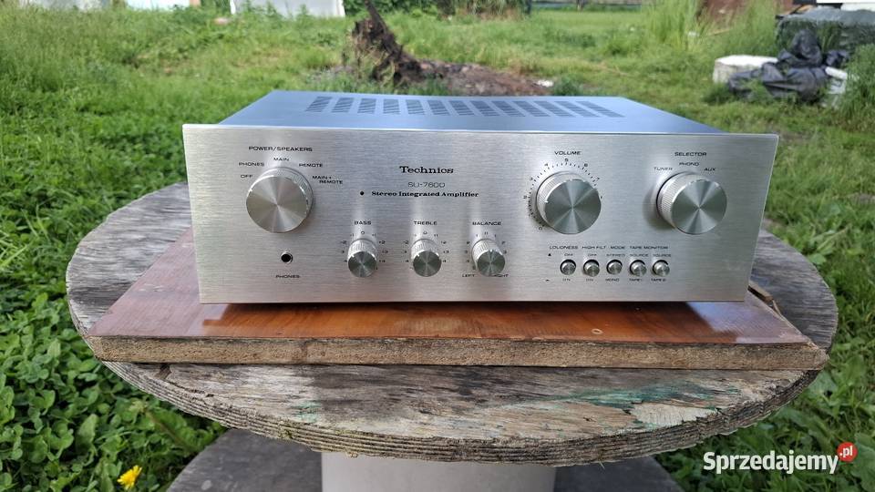 Technics SU7600 japoński wzmacniacz vintage Wzmacniacze i pokrewne Namysłów