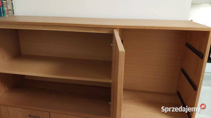 Komoda dębowa 150 3 szuflady 2 drzwi mazowieckie Warszawa
