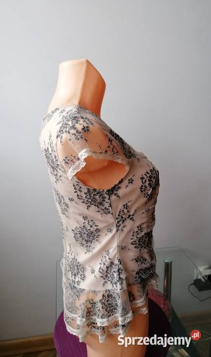 ŚLICZNA BEŻOWA BLUZECZKA DOROTHY PERKINS R42 Łódź