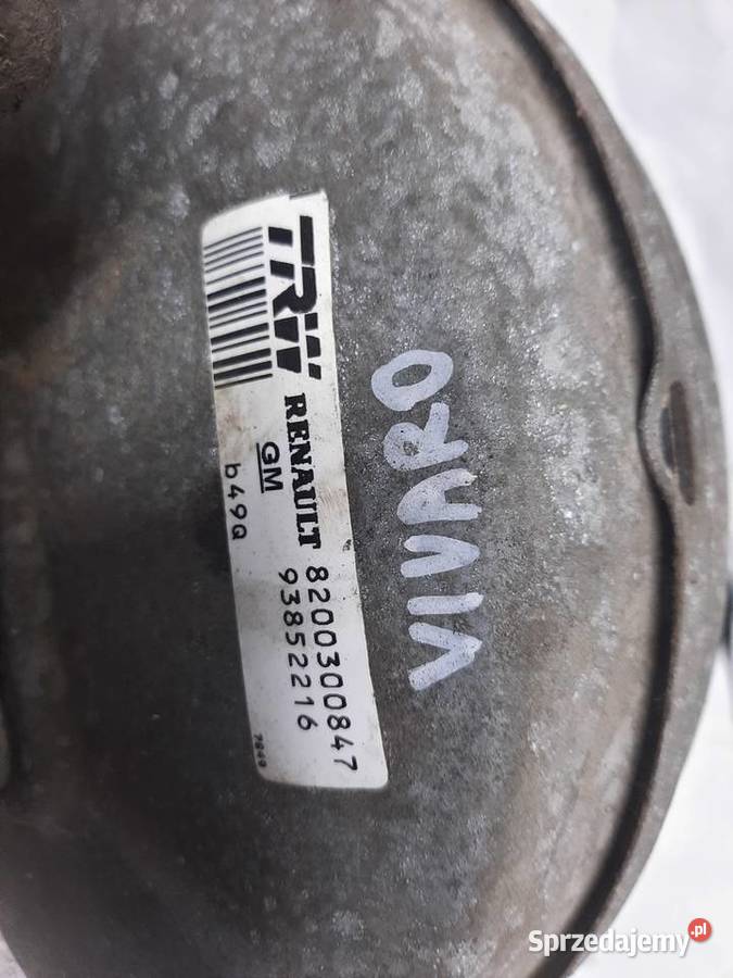 RENAULT TRAFIC OPEL VIVARO serwo pompa hamulcowa dostawcze Ksawerów