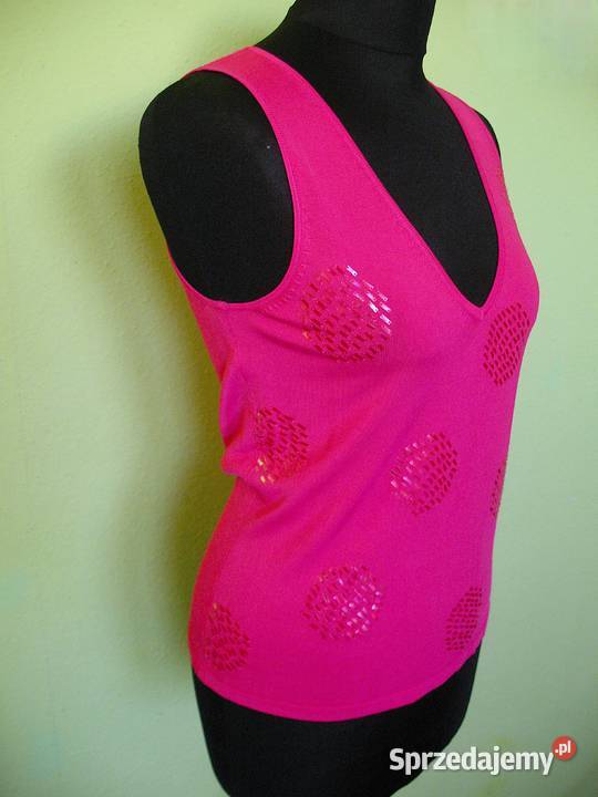 Bluzka pink top 38 M biust 85 100 Planet Siedlce sprzedam