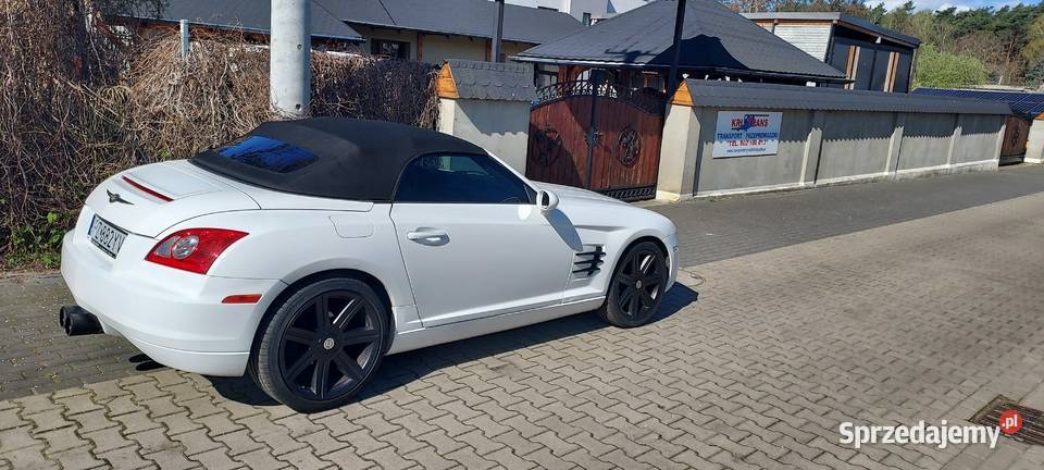 Chrysler crossfire kabriolet skórzana tapicerka Swarzędz