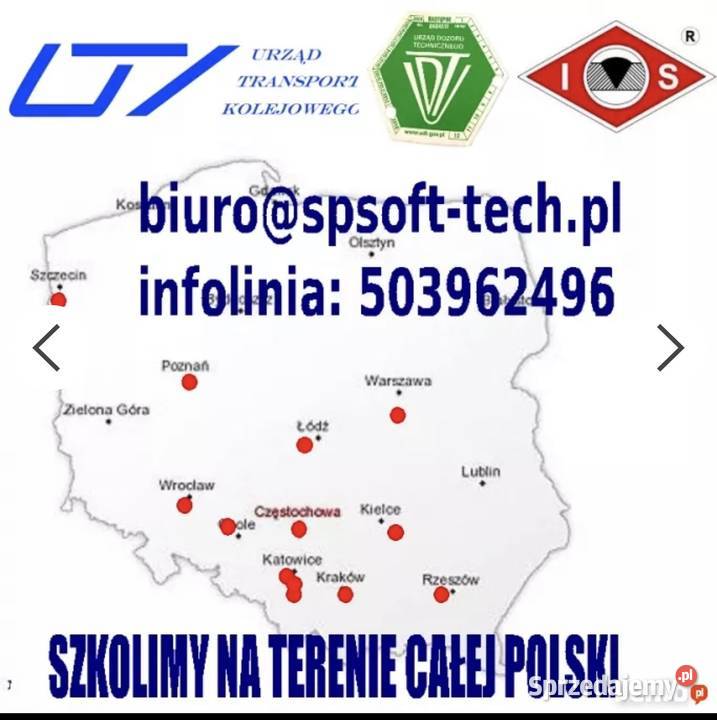 Kurs operatora konserwatora UDT TDT śląskie Katowice