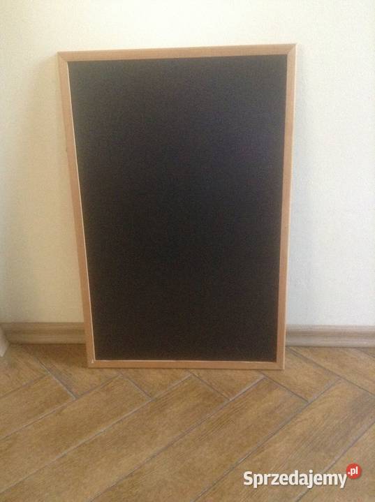 Tablica kredowa 60 x 40 w drewnianej ramie do Opole