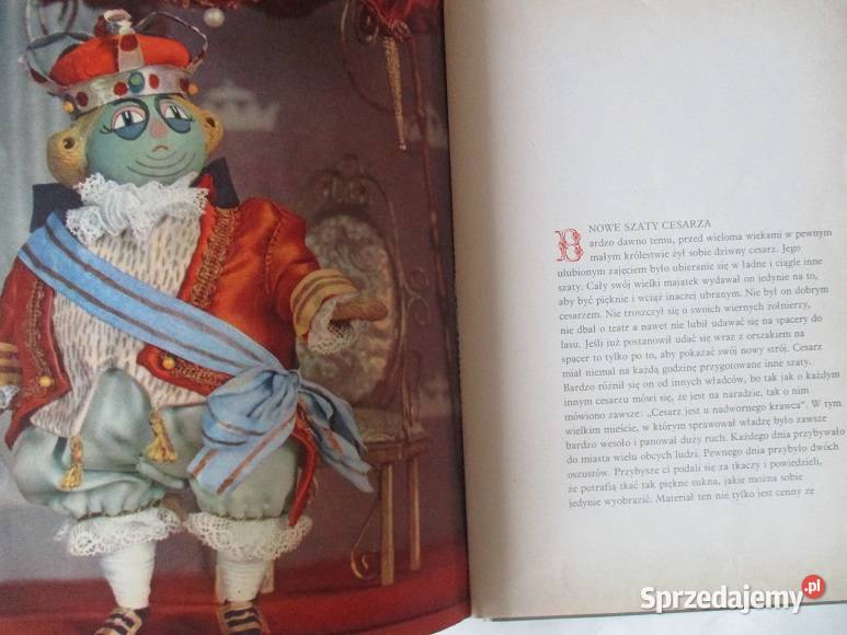 Nowe szaty cesarza Andersen bajki baśnie