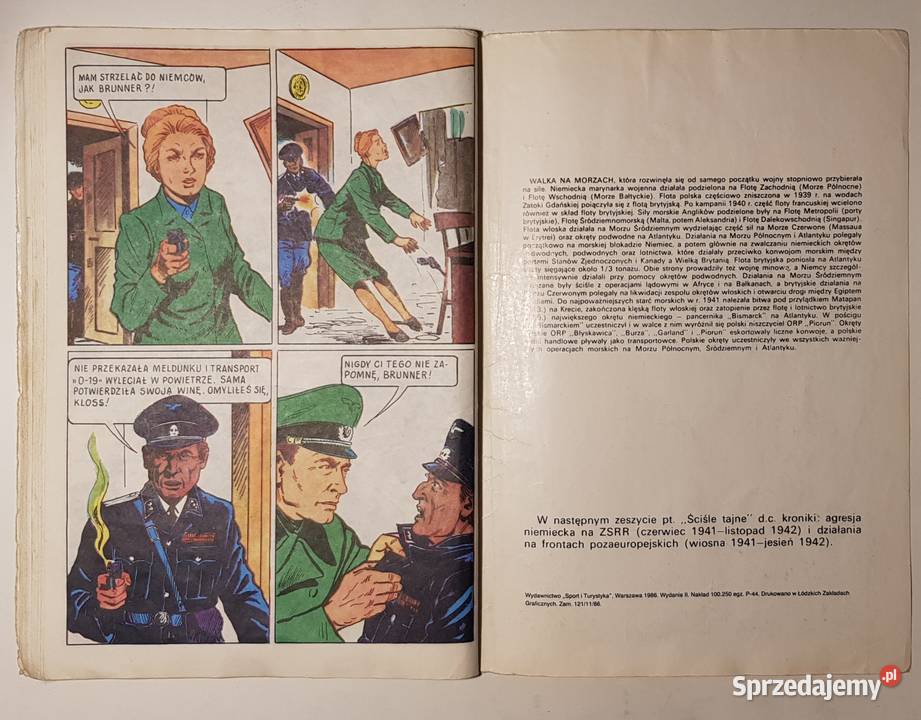 Kapitan Kloss Hasło Ściśle tajne Kuzynka Edyta Łódź