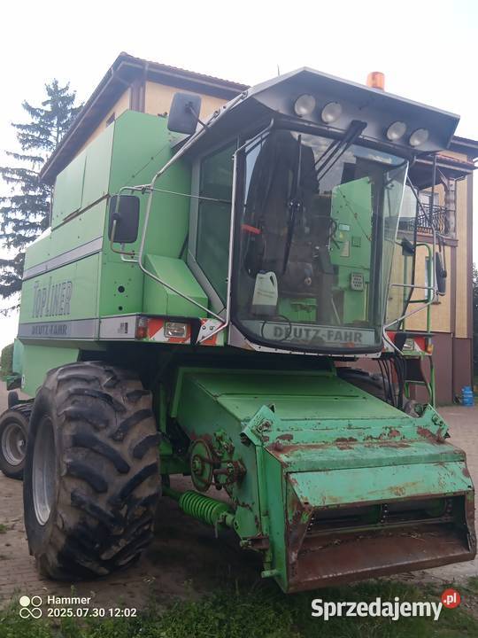 Deutz fahr 4080 hts topliner zamiana heder 54m Zbożowe Radzyń Chełmiński