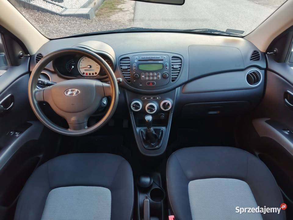Hyundai i10 Salon Polska 12 benzyna 2008 R niski