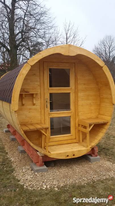 Sauna Beczka Ogrodowa z Montażem u Klienta Puńsk