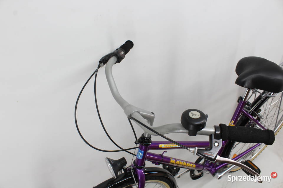 Miejski rower damski BAVARIA 7 biegów w piaście Milicz