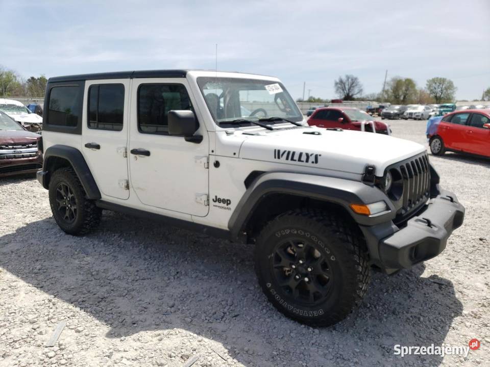 2019 JEEP WRANGLER UNLIMITED SPORT Rok produkcji 2019 Częstochowa