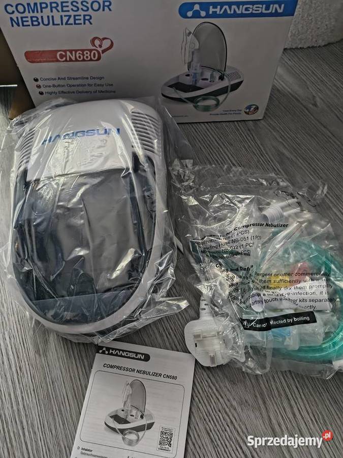 Inhalator Nebulizator Kompresorowy Hangsun CN680 Przemyśl