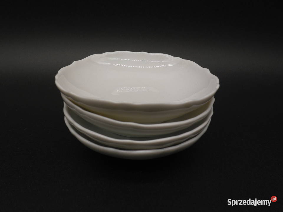 Spodki Porcelanowe KAISER Germany Biały Klasyk wielkopolskie Raszków sprzedam