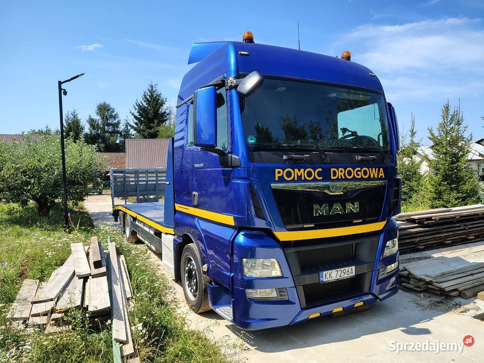 MAN TGX 18400 laweta pomoc drogowa MAN