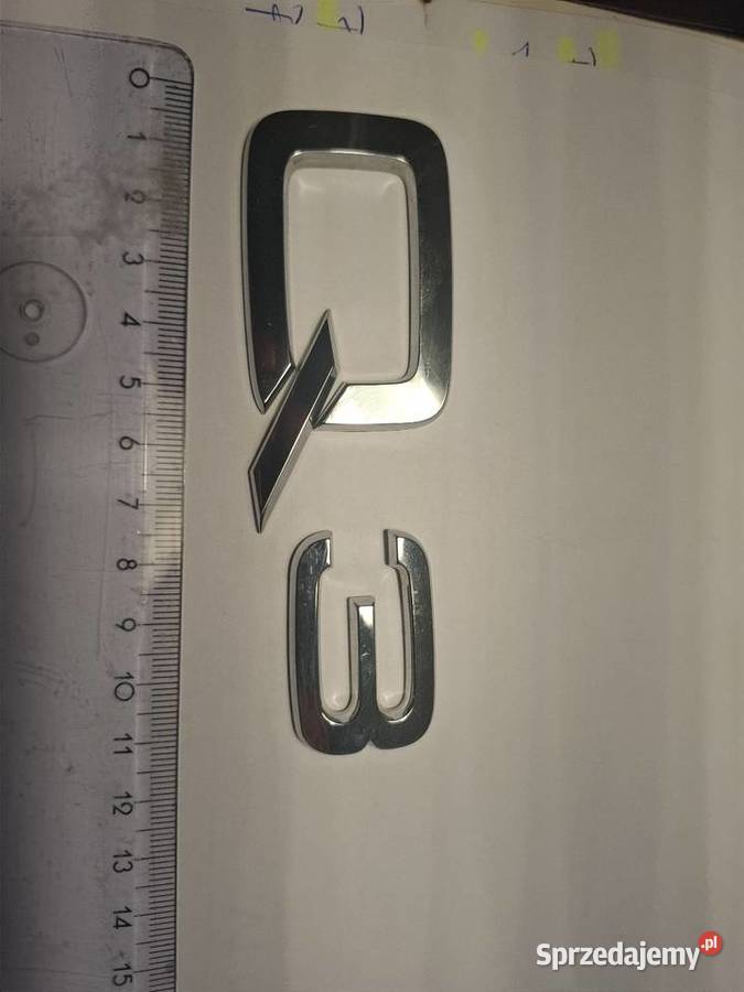 Komplet emblematow audi q3 z 2024r oryginał Rzeszów