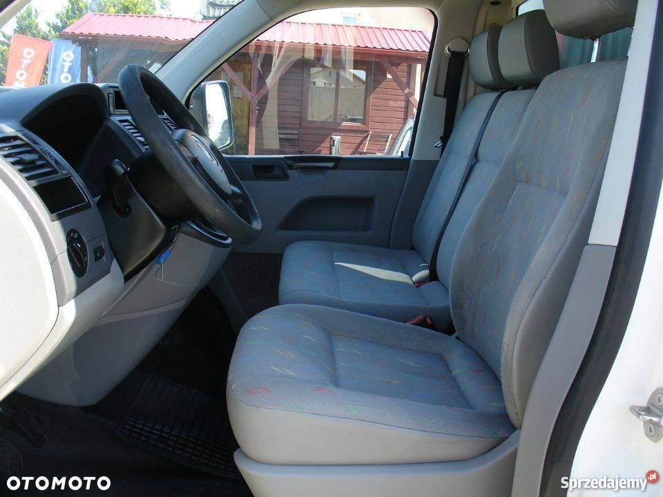 Volkswagen Transporter T5 Wywrotka 3 Osoby 105 wspomaganie kierownicy Sierakowice