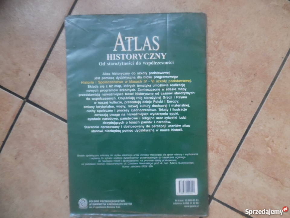 Atlas historyczny starożytności do Oborniki Śląskie sprzedam