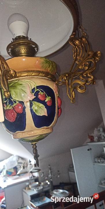 Lampa Majolika Orginalna
Elektryczna Gdańsk