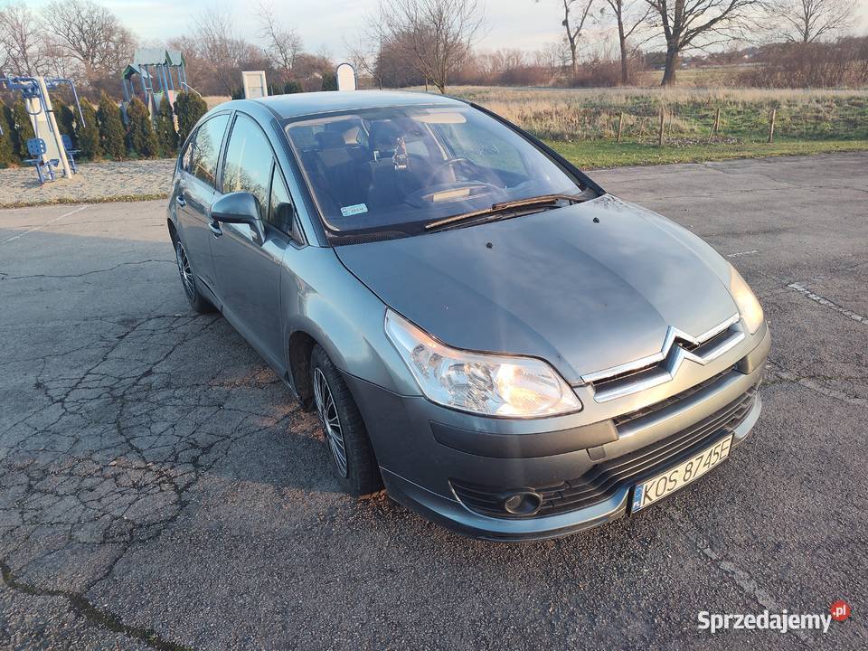 Citroen C4 2004 16 HDI 109 Zarejestrowany w Polsce Bobrek sprzedam