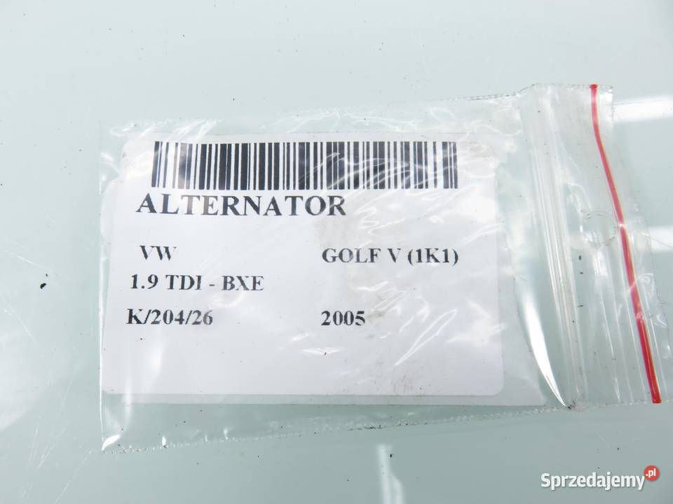 ALTERNATOR VW GOLF V 19 TDI 06F903023F