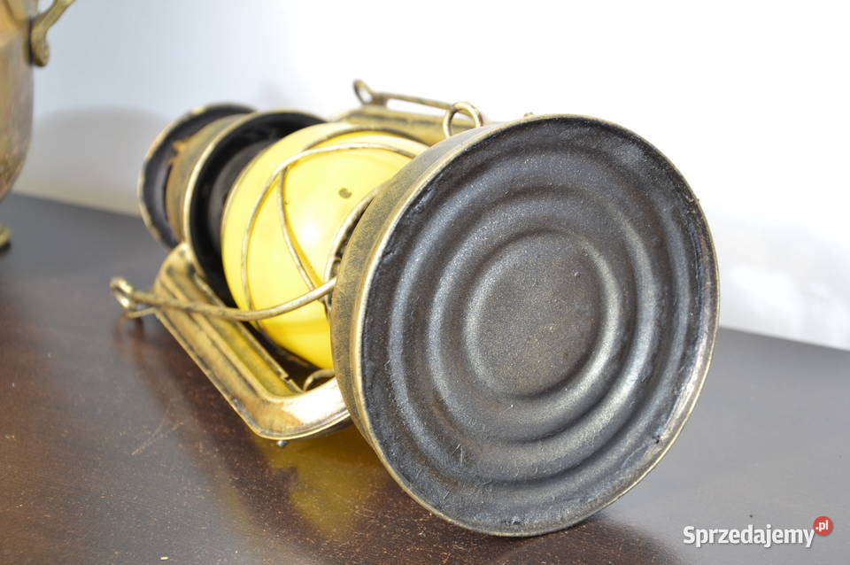 metalowa LAMPA NAFTOWA niemiecka ogrodowa Jastrzębie-Zdrój