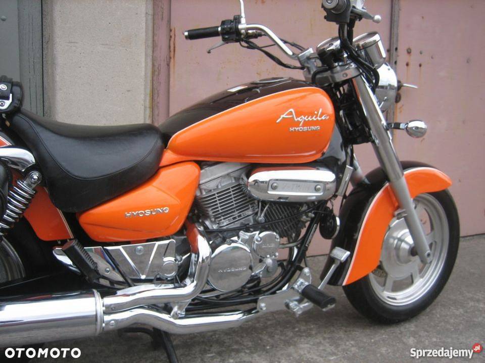 Hyosung GV Aquila 125 classic kat B duzy chopper sprowadzony kujawsko-pomorskie Inowrocław sprzedam