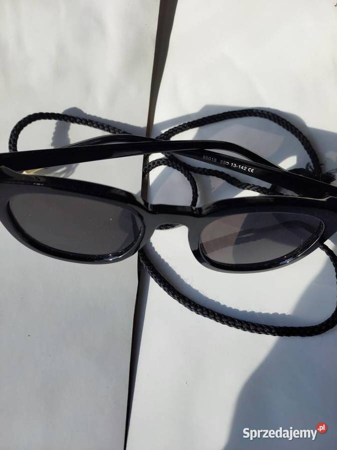 Okulary przeciwsłoneczne czarne z dolnośląskie Wrocław sprzedam