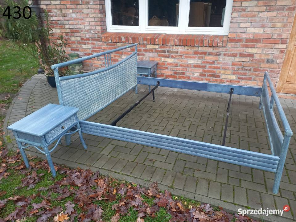 Lóżko 180x200 Sypialnia bambusowa włoska Gawroniec