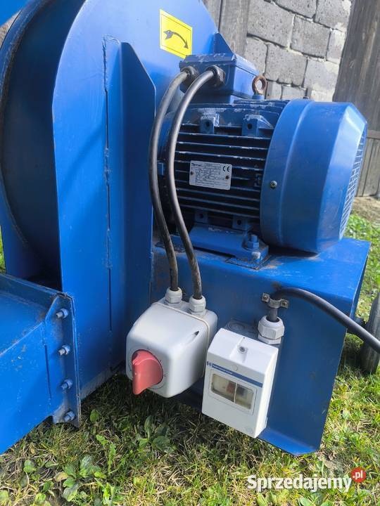 Przenośnik pneumatyczny dmuchawa do zboża 75kW nieuszkodzony Jeżówka
