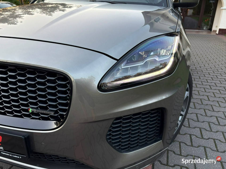 Jaguar EPace 4x4 Full LED Skóry Podgrzewane elektrycznie ustawiane fotele Lipówki