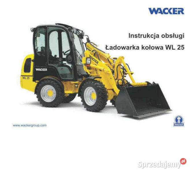 WACKER WL 25 18 30 instrukcja obsługi katalog Kielce