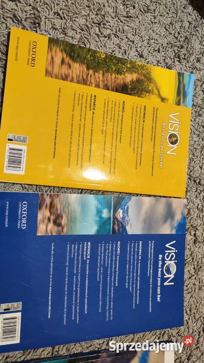 Vision 1 i Vision 2 nowe książki podręczniki do Białystok