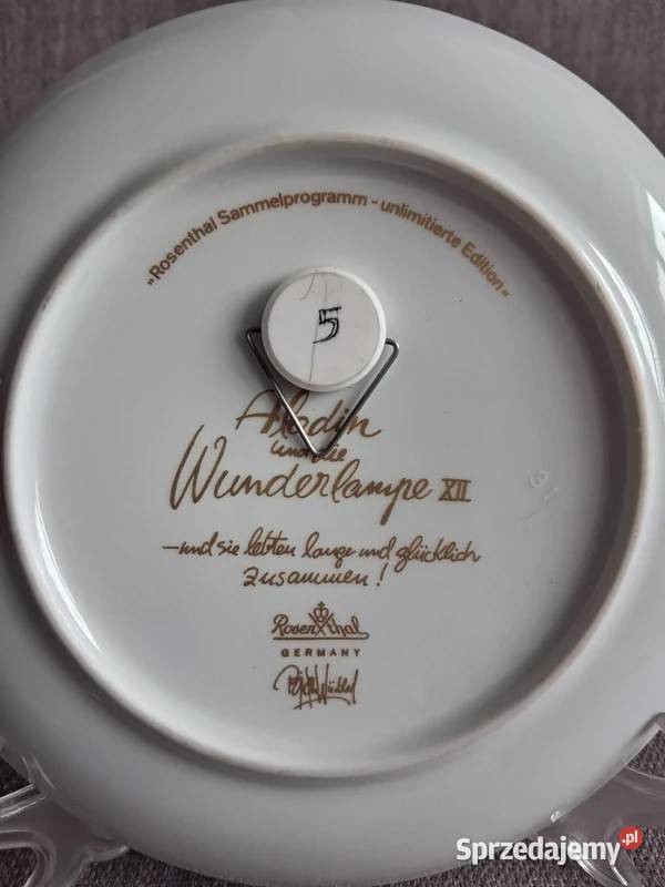 Talerz kolekcjonerski Rosenthal lubuskie Skwierzyna