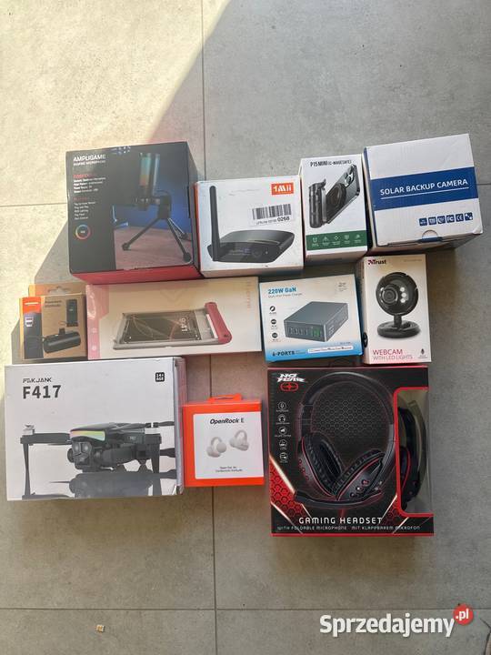 MEGA BOX Elektronika Nowa Dron Gaming GaN