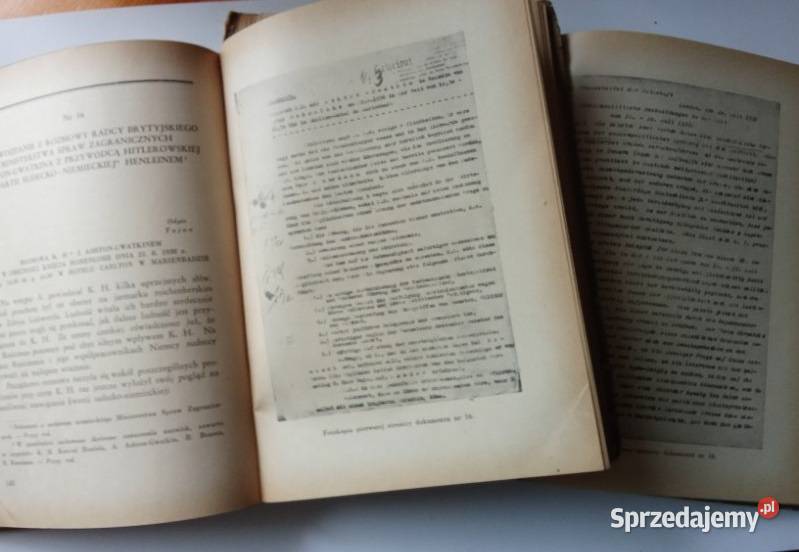 Dokumenty i materiały z przedednia drugiej wojny historia, archeologia Łódź