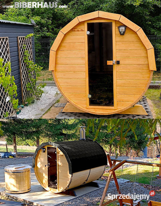 SAUNA Ogrodowa 200 OKNO 50 BECZKA 500L Akcesoria małopolskie Nowy Targ sprzedam