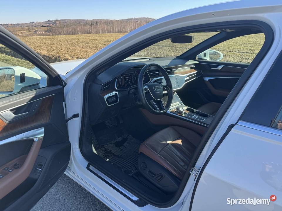 Audi A6 C8 20 TFSI 265 Quattro Brązowe Skóry automatyczna podkarpackie Rzeszów