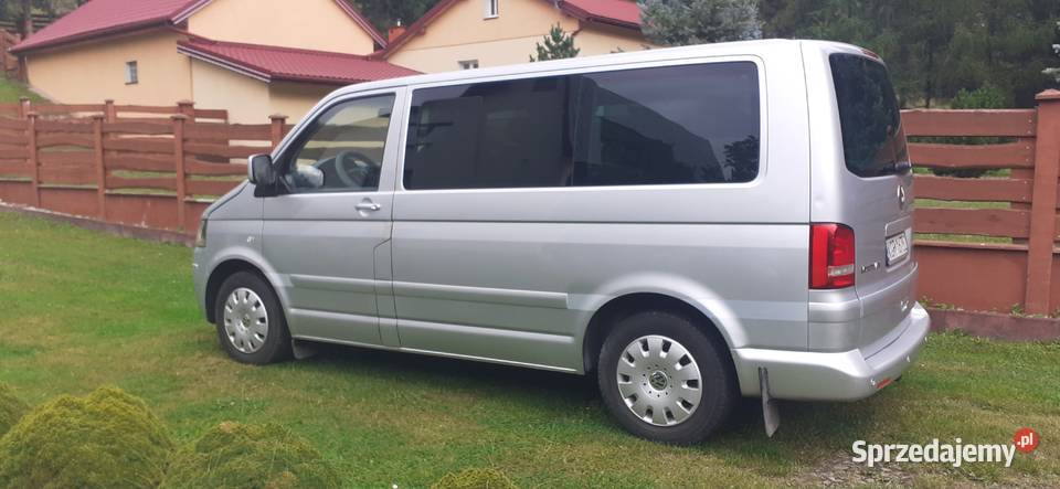 Multivan T5 LIFT KAMPER Sprowadzony 25 TDI Full Rok produkcji 2007 małopolskie Gorlice