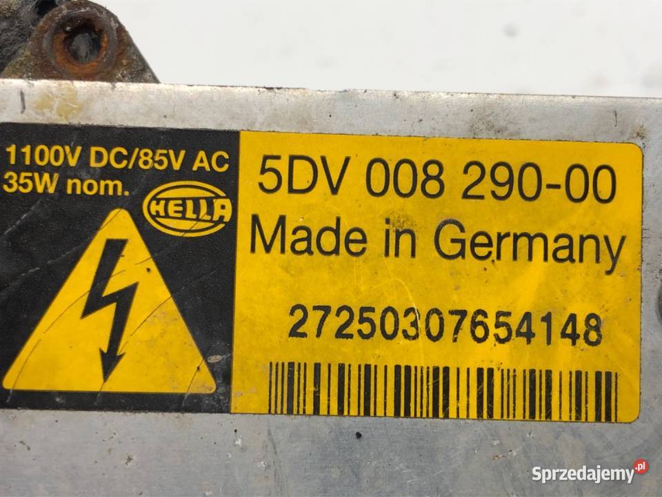 PRZETWORNICA XENON AUDI A6 C6 5DV008290 0411 Części samochodowe sprzedam