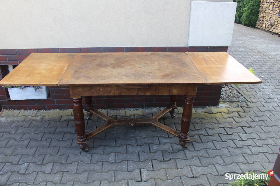 stary stół drewniany Kalisz
