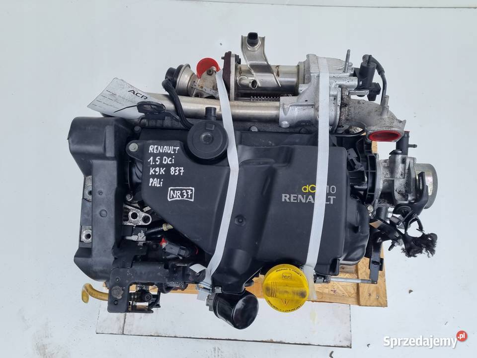 SILNIK BEZ OSPRZĘTU Renault Fluence 15 DCI 110 osobowe lubelskie Rudka