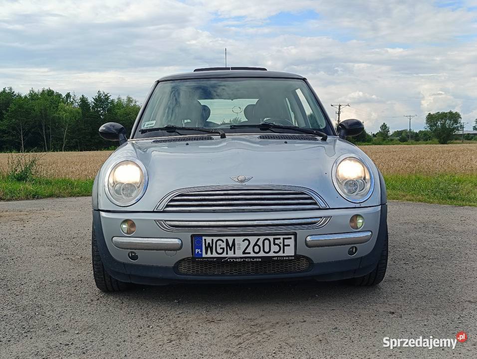 Mini Cooper R50 16 benzyna srebrny Grodzisk Mazowiecki
