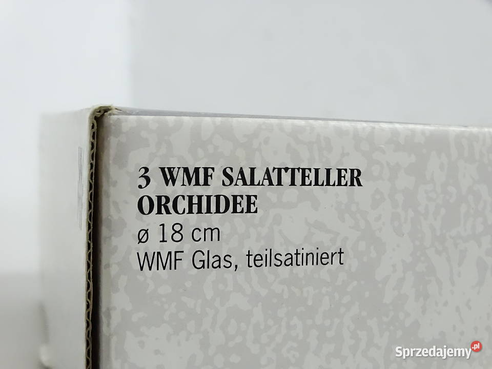 Nowy Zestaw Vintage WMF Orchidee 3x Szklane sprzedam