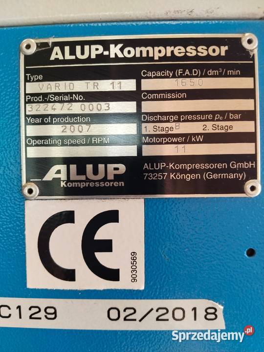 Kompresor ALUP Wejherowo